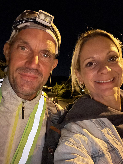 Jan Patrick Krueger und Kristina Krueger, Marathon, Berlin, Mauerlauf